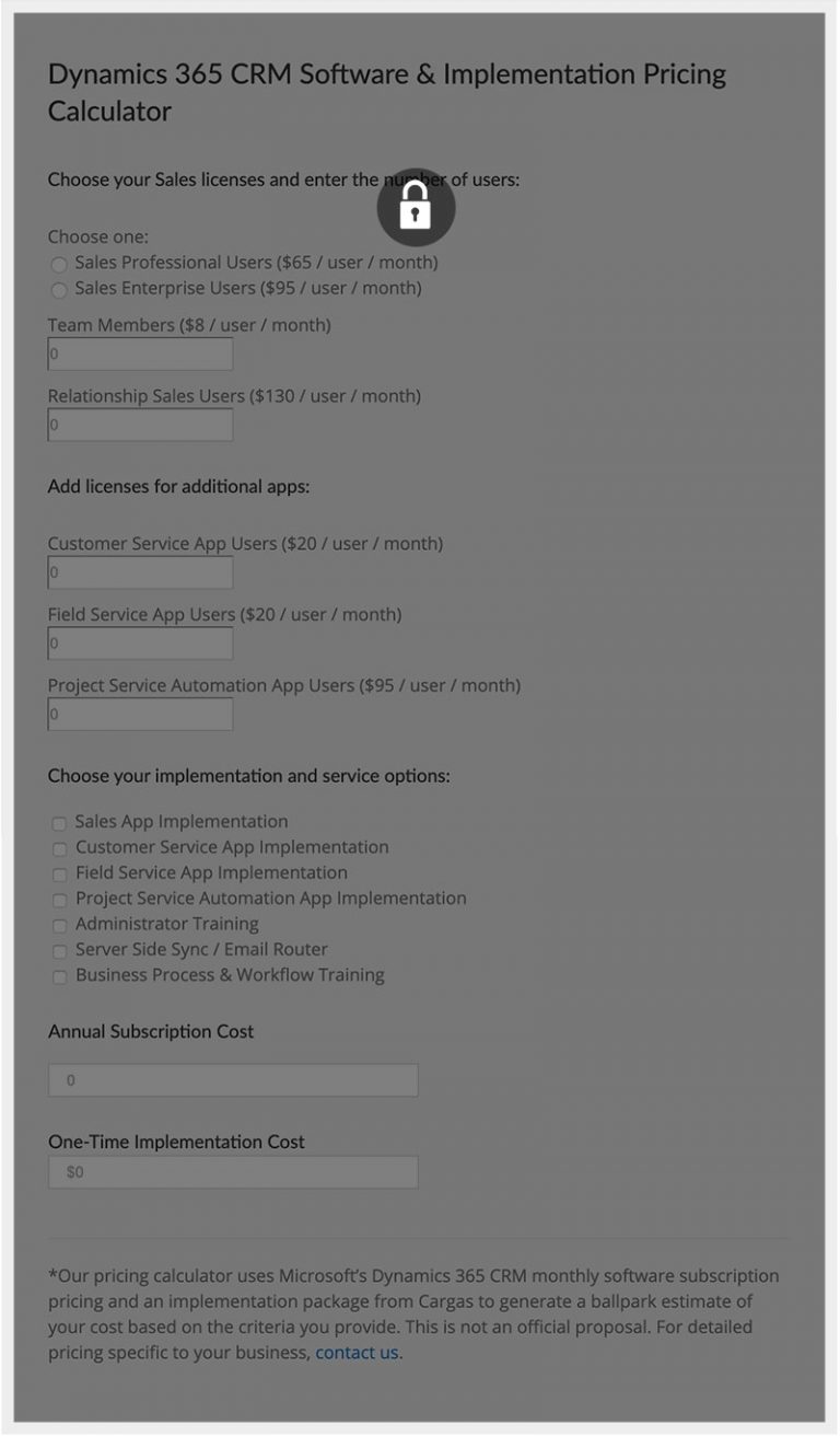 Crm Calculator