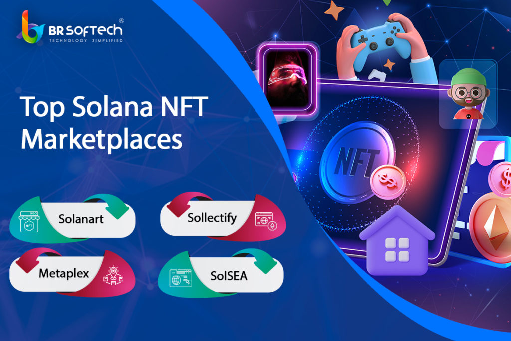 Solana NFT Marketplace Development- A Detailed Guide | BR Softech