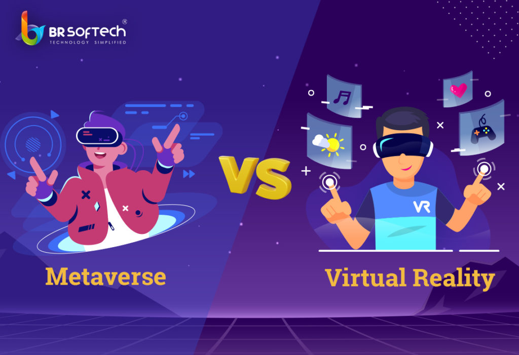 Metaverse Vs Virtual Reality: What's The Difference? - BR Softech